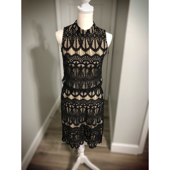 Black Lace Two Piece Set (NWT) - Picture 2 of 6